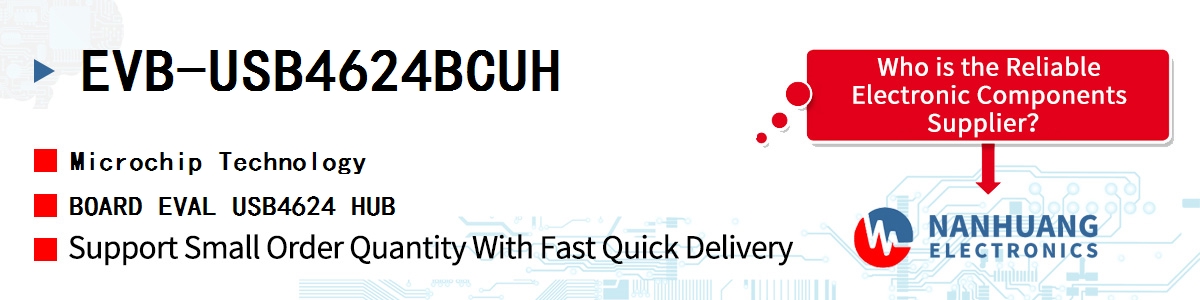EVB-USB4624BCUH Microchip BOARD EVAL USB4624 HUB