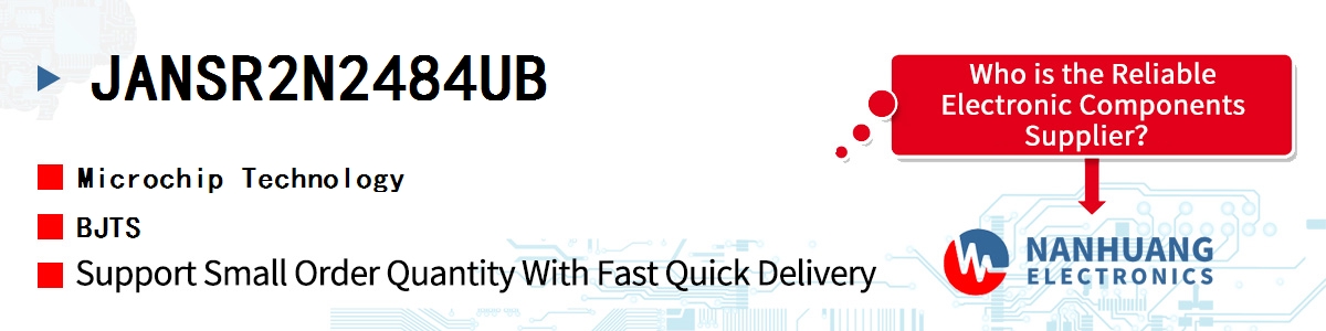 JANSR2N2484UB Microchip BJTS