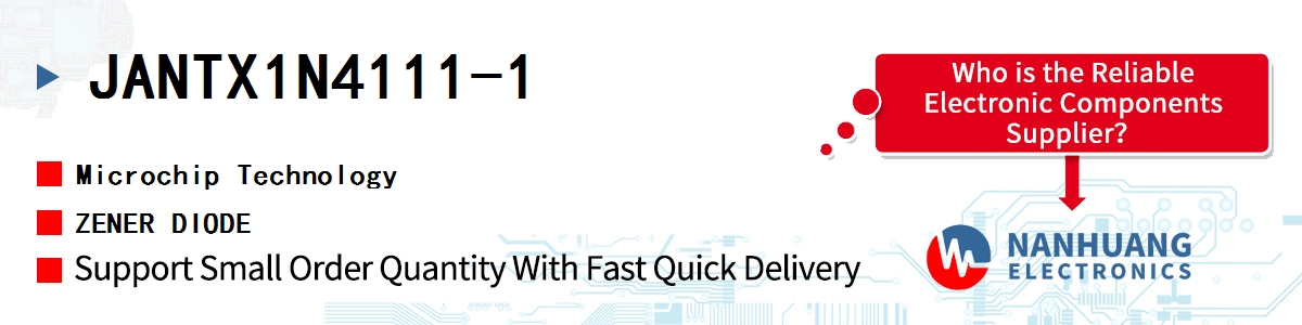 JANTX1N4111-1 Microchip ZENER DIODE
