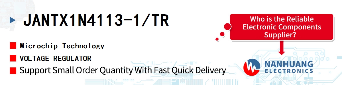JANTX1N4113-1/TR Microchip VOLTAGE REGULATOR