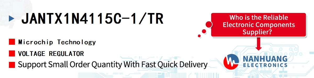 JANTX1N4115C-1/TR Microchip VOLTAGE REGULATOR