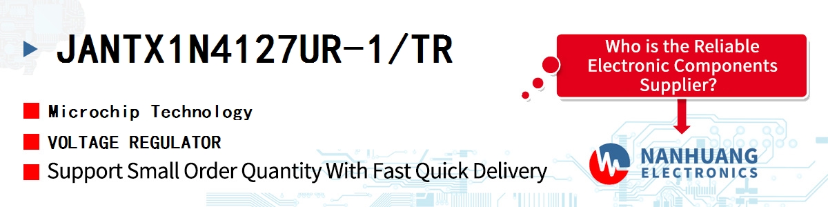 JANTX1N4127UR-1/TR Microchip VOLTAGE REGULATOR