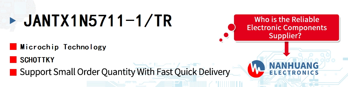 JANTX1N5711-1/TR Microchip SCHOTTKY