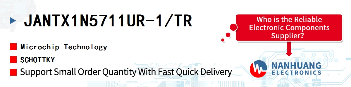 JANTX1N5711UR-1/TR Microchip SCHOTTKY