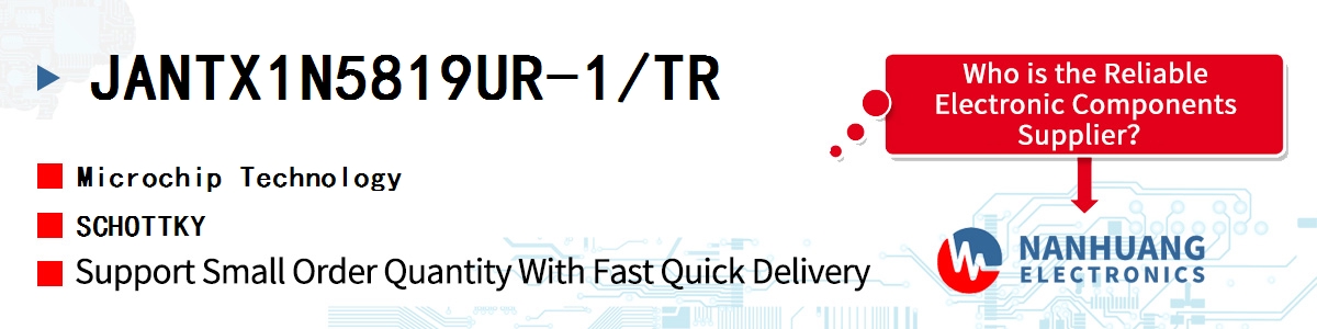 JANTX1N5819UR-1/TR Microchip SCHOTTKY