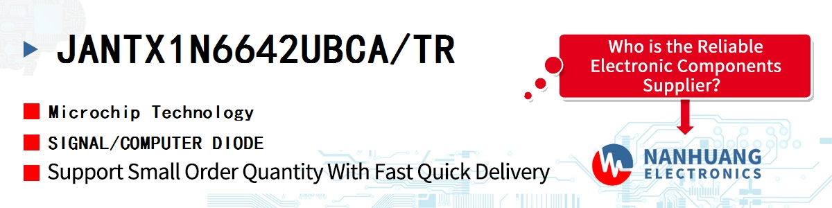JANTX1N6642UBCA/TR Microchip SIGNAL/COMPUTER DIODE