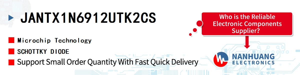 JANTX1N6912UTK2CS Microchip SCHOTTKY DIODE