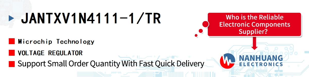 JANTXV1N4111-1/TR Microchip VOLTAGE REGULATOR