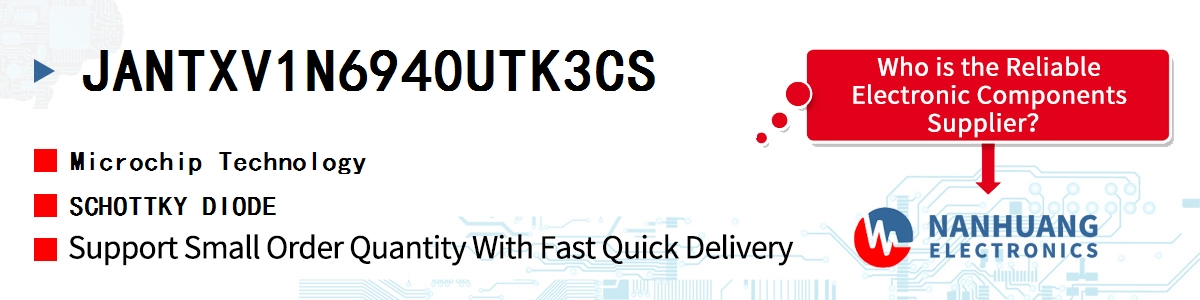 JANTXV1N6940UTK3CS Microchip SCHOTTKY DIODE