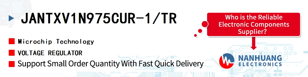 JANTXV1N975CUR-1/TR Microchip VOLTAGE REGULATOR