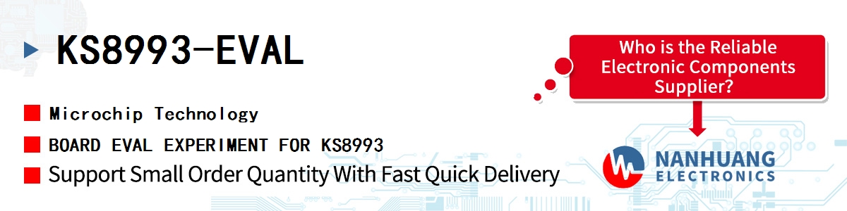 KS8993-EVAL Microchip BOARD EVAL EXPERIMENT FOR KS8993