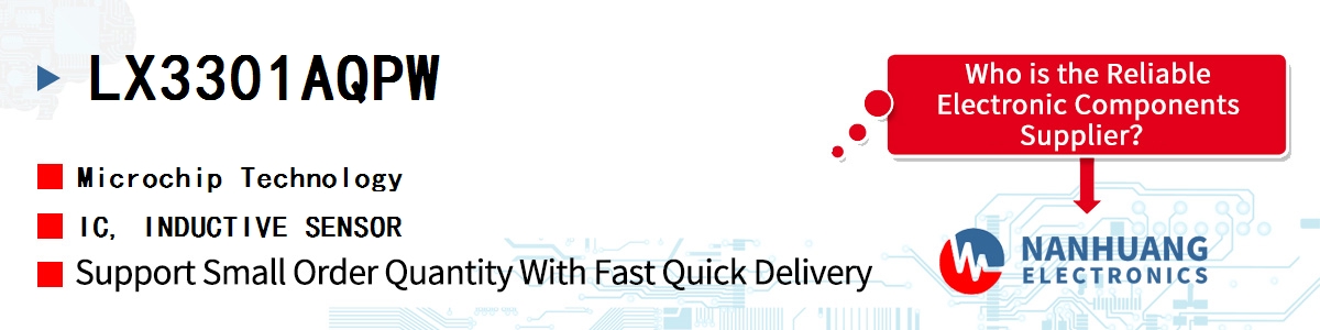 LX3301AQPW Microchip IC, INDUCTIVE SENSOR