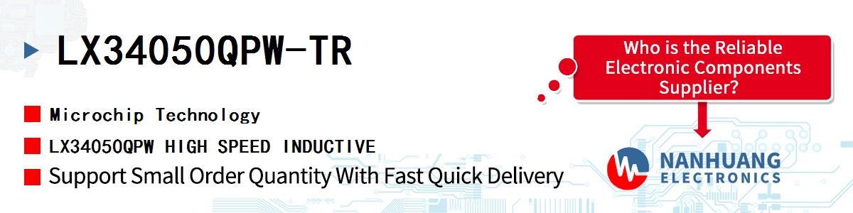LX34050QPW-TR Microchip LX34050QPW HIGH SPEED INDUCTIVE