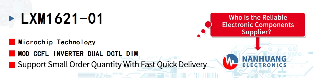 LXM1621-01 Microchip MOD CCFL INVERTER DUAL DGTL DIM