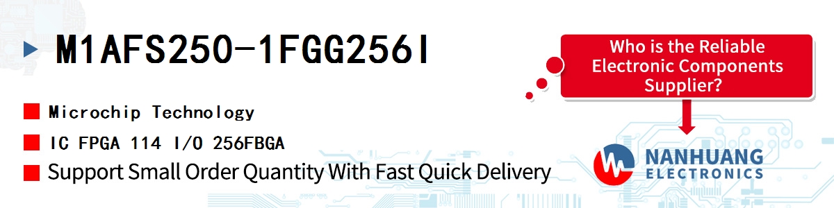 M1AFS250-1FGG256I Microchip IC FPGA 114 I/O 256FBGA