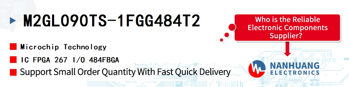 M2GL090TS-1FGG484T2 Microchip IC FPGA 267 I/O 484FBGA