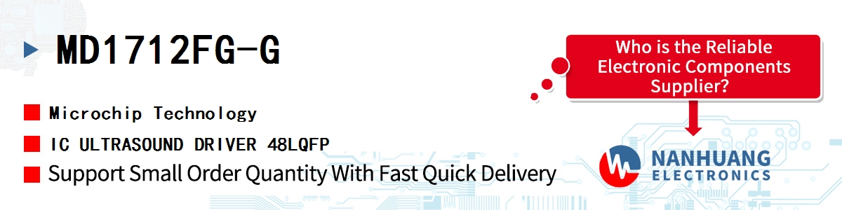 MD1712FG-G Microchip IC ULTRASOUND DRIVER 48LQFP