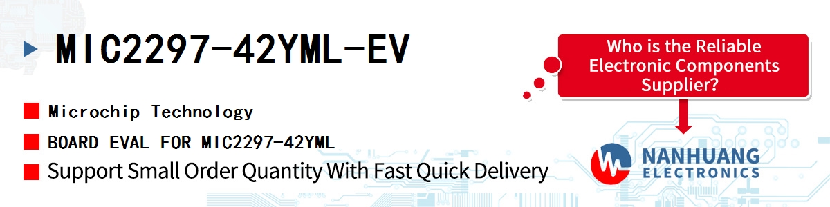MIC2297-42YML-EV Microchip BOARD EVAL FOR MIC2297-42YML