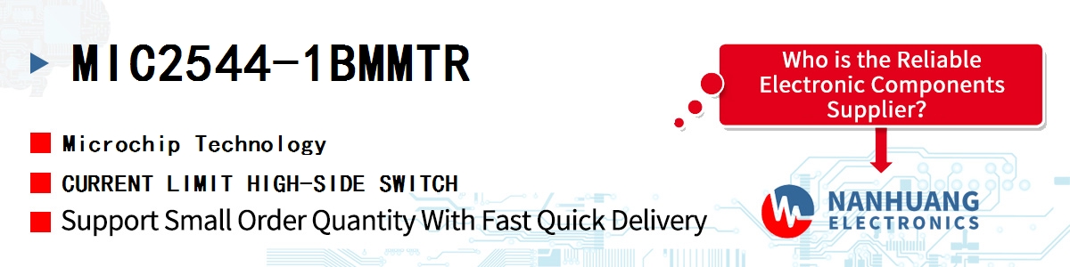 MIC2544-1BMM TR Microchip PROGRAMMABLE CURRENT LIMIT HIGH-