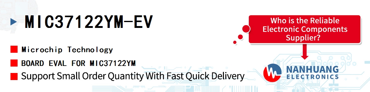 MIC37122YM-EV Microchip BOARD EVAL FOR MIC37122YM
