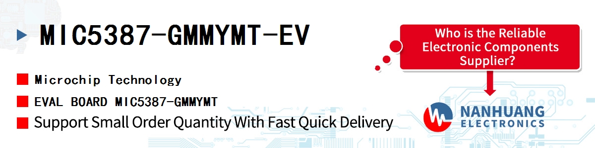 MIC5387-GMMYMT-EV Microchip EVAL BOARD MIC5387-GMMYMT