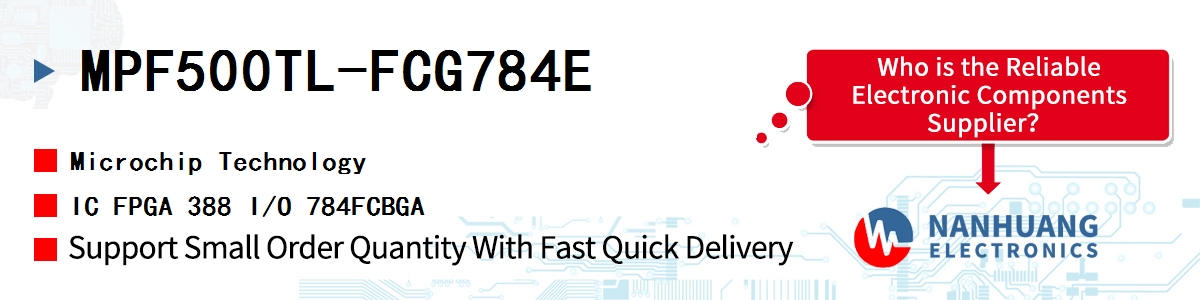 MPF500TL-FCG784E Microchip IC FPGA 388 I/O 784FCBGA