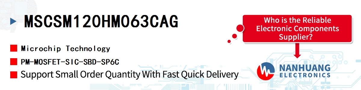MSCSM120HM063CAG Microchip PM-MOSFET-SIC-SBD-SP6C
