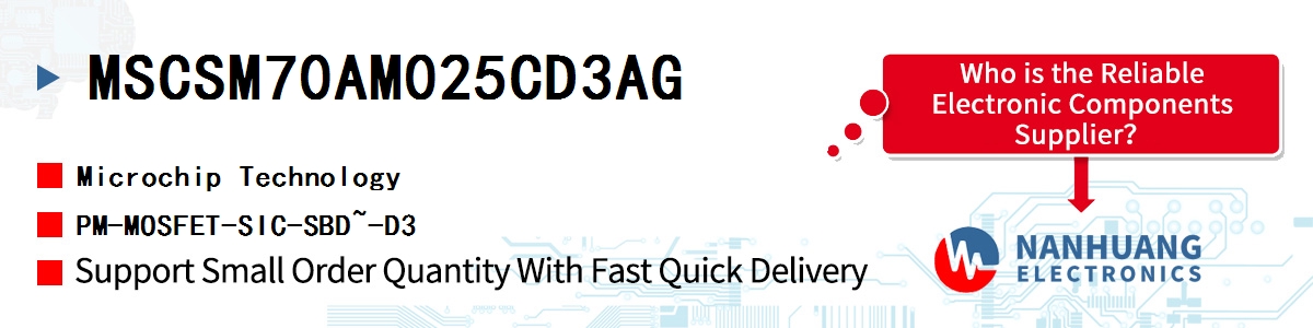 MSCSM70AM025CD3AG Microchip PM-MOSFET-SIC-SBD~-D3