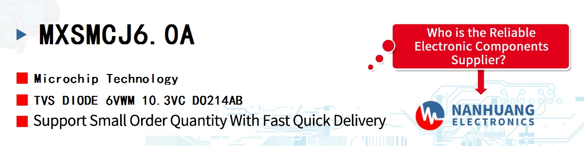 MXSMCJ60A Microchip TVS DIODE 60VWM 96.8VC DO214AB