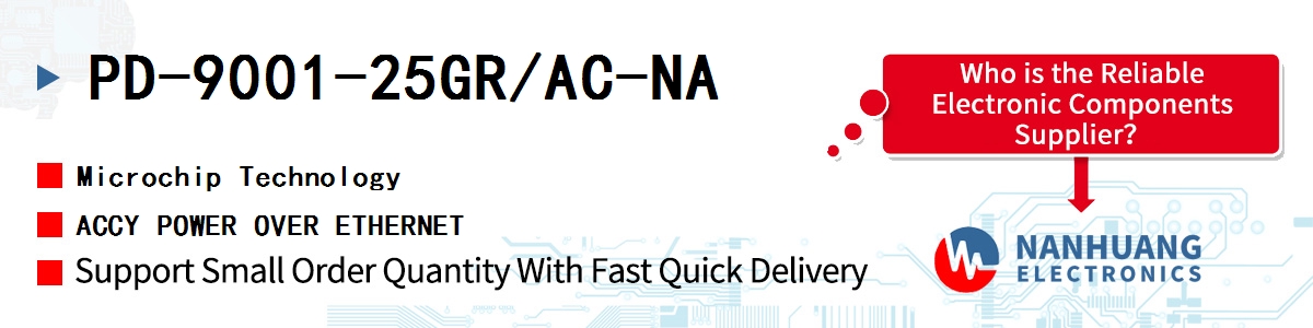 PD-9001-25GR/AC-NA Microchip ACCY POWER OVER ETHERNET