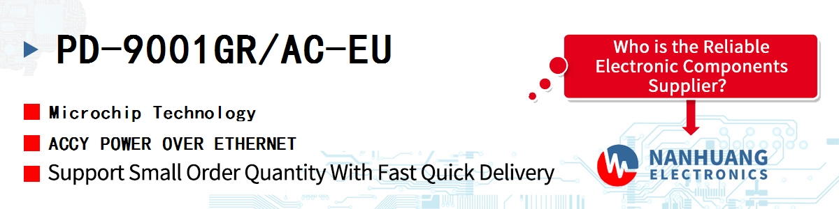 PD-9001GR/AC-EU Microchip ACCY POWER OVER ETHERNET