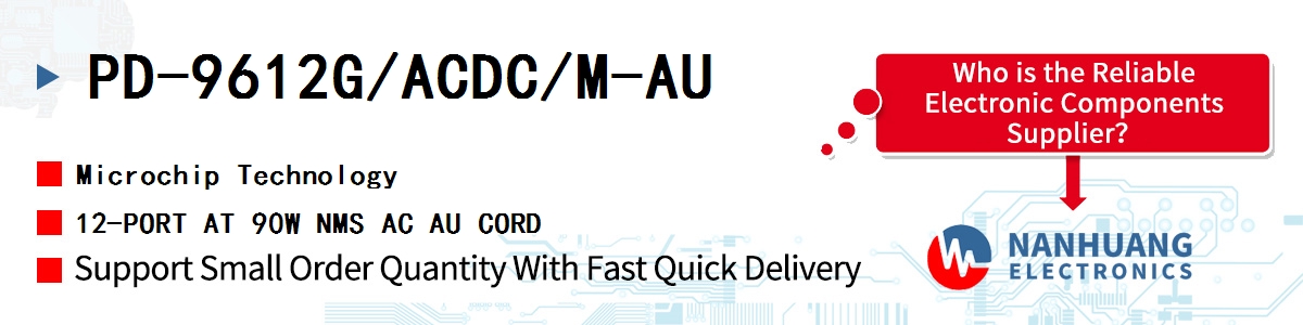 PD-9612G/ACDC/M-AU Microchip 12-PORT AT 90W NMS AC AU CORD