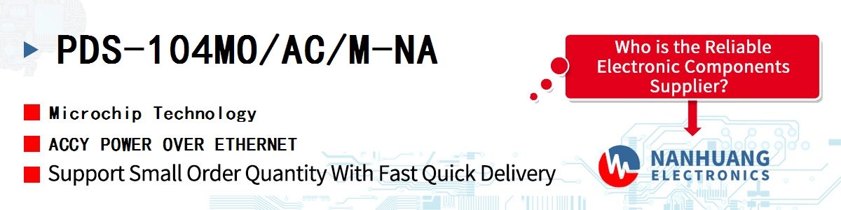 PDS-104MO/AC/M-NA Microchip ACCY POWER OVER ETHERNET