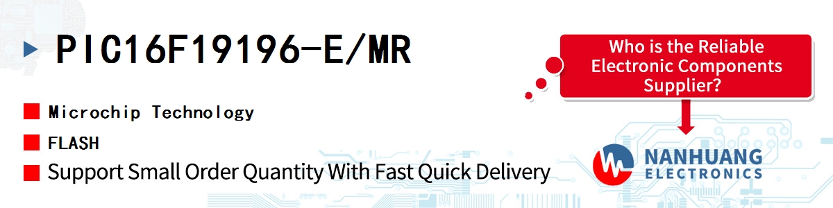 PIC16F19196-E/MR Microchip FLASH