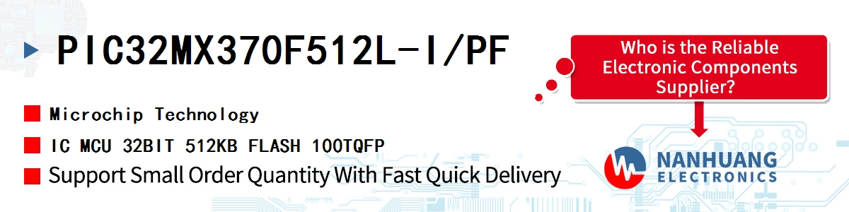 PIC32MX370F512L-I/PF Microchip IC MCU 32BIT 512KB FLASH 100TQFP