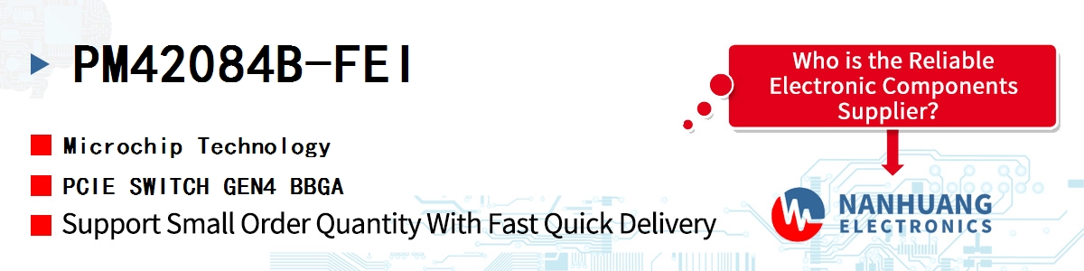 PM42084B-FEI Microchip PCIE SWITCH GEN4 BBGA
