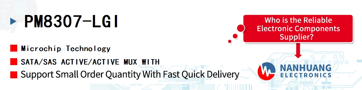 PM8307-LGI Microchip SATA/SAS ACTIVE/ACTIVE MUX WITH