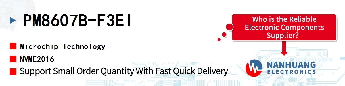 PM8607B-F3EI Microchip NVME2016