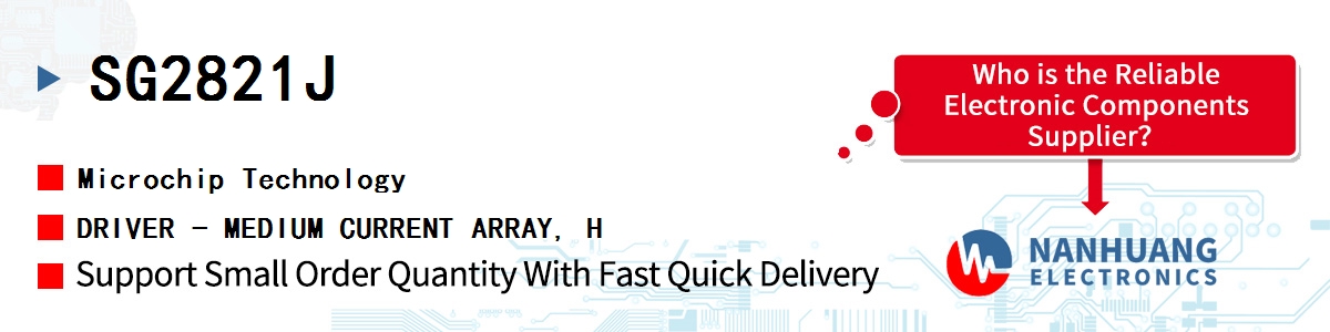 SG2821J Microchip DRIVER - MEDIUM CURRENT ARRAY, H