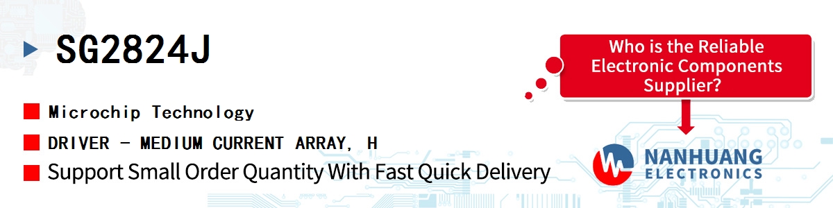 SG2824J Microchip DRIVER - MEDIUM CURRENT ARRAY, H