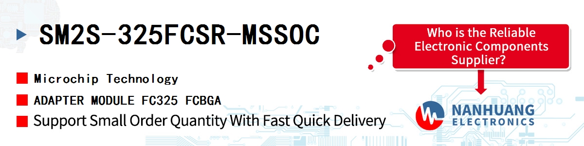 SM2S-325FCSR-MSSOC Microchip ADAPTER MODULE FC325 FCBGA