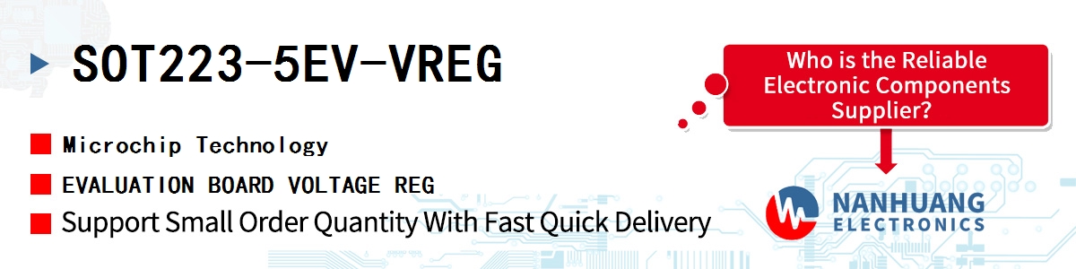 SOT223-5EV-VREG Microchip EVALUATION BOARD VOLTAGE REG