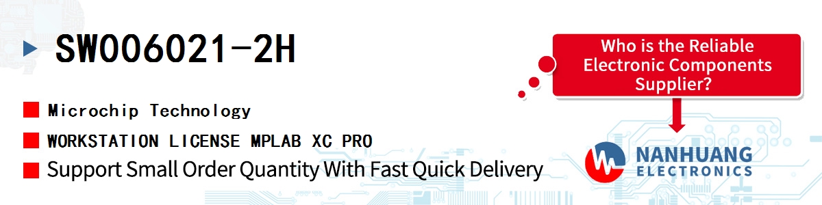 SW006021-2H Microchip WORKSTATION LICENSE MPLAB XC PRO