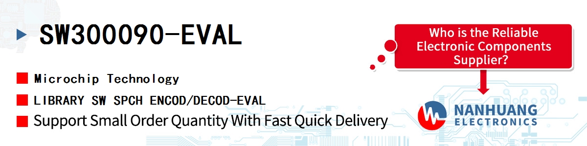 SW300090-EVAL Microchip LIBRARY SW SPCH ENCOD/DECOD-EVAL