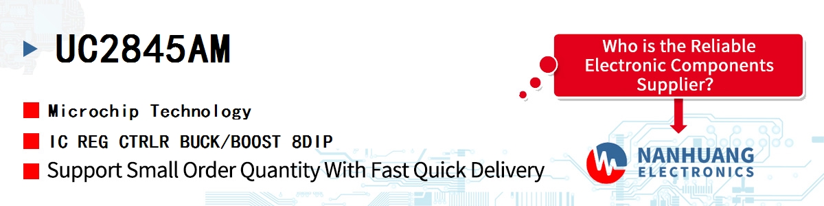 UC2845AM Microchip IC REG CTRLR BUCK/BOOST 8DIP