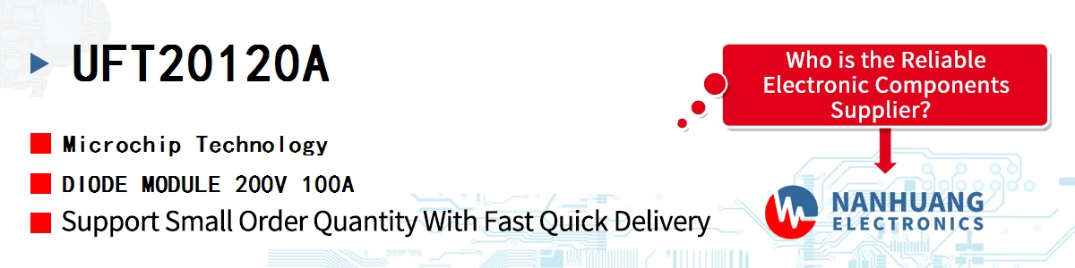 UFT20120A Microchip DIODE MODULE 200V 100A