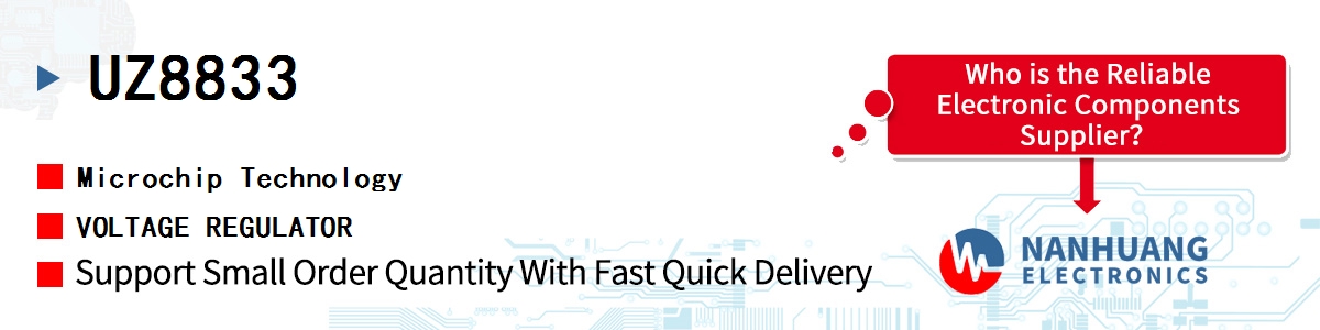 UZ8833 Microchip VOLTAGE REGULATOR