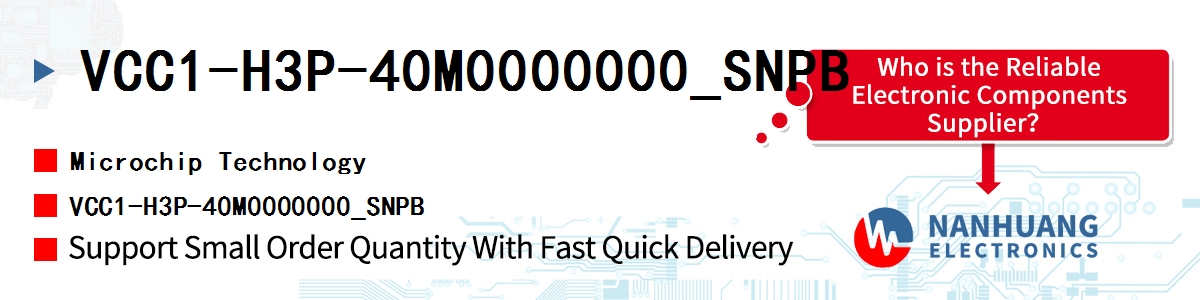 VCC1-H3P-40M0000000_SNPB Microchip VCC1-H3P-40M0000000_SNPB